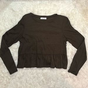 Dark Green Long Sleeve with Pocket